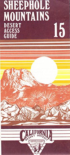 California Desert District: Sheep Hole Mountains : 60 × 30 minute series (topographic) (Desert access guide) - Wide World Maps & MORE!