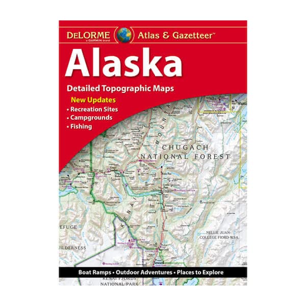 Alaska Detailed Topographic Maps (Atlas & Gazetteer) - Wide World Maps & MORE!