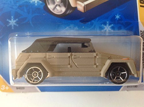 Hot Wheels Snowflake Card 2009 New Models Volkswagen Type 181 Tan/Black Top #017/190 - Wide World Maps & MORE! - Toy - Wide World Maps & MORE! - Wide World Maps & MORE!