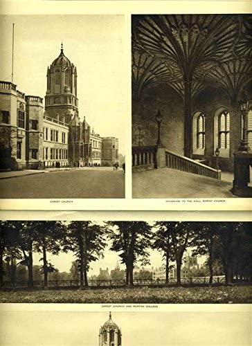 The Charm of Oxford Described Illustrated in Sepia Photogravure Booklet - Wide World Maps & MORE! - Single Detail Page Misc - Generic - Wide World Maps & MORE!