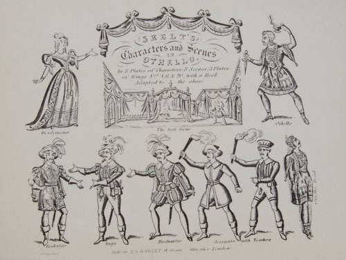 Skelt's Characters and Scenes in Othello: In 8 plates of characters, 8 scenes, 3 plates of wings No. 1,6,& 20 - Wide World Maps & MORE! - Book - Wide World Maps & MORE! - Wide World Maps & MORE!