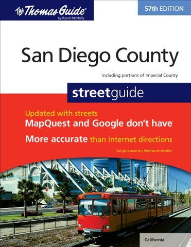 The Thomas Guide San Diego County Street Guide (Thomas Guide San Diego County Including Imperial County Street Guide & Directory) - Wide World Maps & MORE! - Book - Wide World Maps & MORE! - Wide World Maps & MORE!