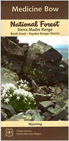 Map: Medicine Bow National Forest - Wide World Maps & MORE! - Book - Wide World Maps & MORE! - Wide World Maps & MORE!