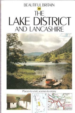 Lake District and Lancashire (Beautiful Britain) - Wide World Maps & MORE! - Book - Brand: AA Publishing - Wide World Maps & MORE!