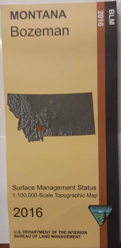 Montana : Bozeman : 1:100,000-scale topographic map : 30 x 60 minute series (topographic) (SuDoc I 53.11/4-2:45111-E 1-TM-100/993) - Wide World Maps & MORE! - Book - Wide World Maps & MORE! - Wide World Maps & MORE!