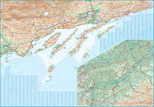 Croatia Travel Reference Map 1:280,000 Waterproof - Wide World Maps & MORE!