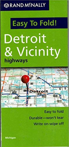 Detroit & Vicinity Highways - Wide World Maps & MORE! - Book - Wide World Maps & MORE! - Wide World Maps & MORE!