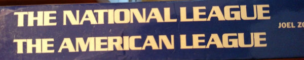 The National League a History and The American League a History (2 Volume Set) [Unknown Binding] John S. Bowman and Joel Zoss - Wide World Maps & MORE!