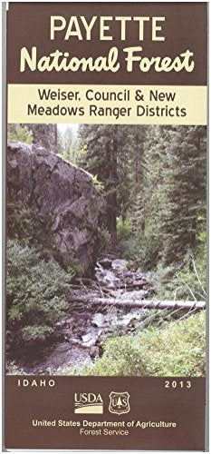Map: Payette National Forest Weiser (south) - Wide World Maps & MORE! - Book - Wide World Maps & MORE! - Wide World Maps & MORE!