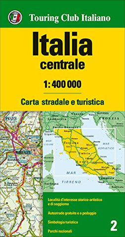 Italy Central 2 tci (r) wp (Italian Edition) - Wide World Maps & MORE! - Book - Wide World Maps & MORE! - Wide World Maps & MORE!