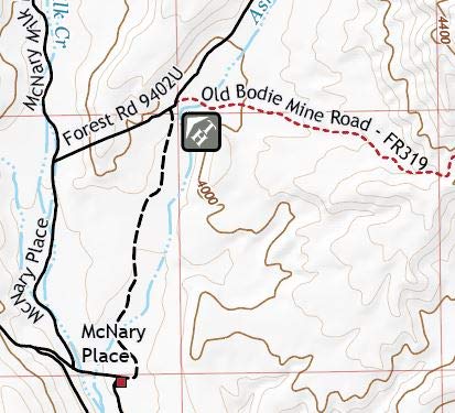 Battleship Butte, Arizona / Off-Road Series - Wide World Maps & MORE! - Map - Adventure iDiaz Maps - Wide World Maps & MORE!