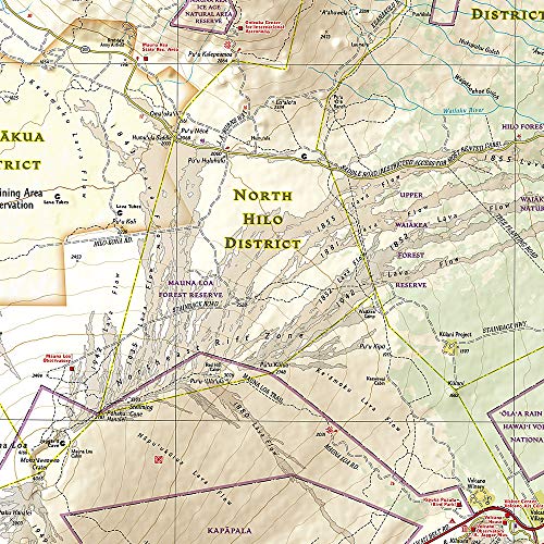 Hawaii (National Geographic Adventure Map, 3111) - Wide World Maps & MORE!