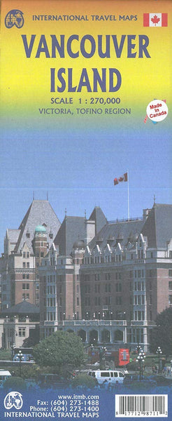 International Travel Map Vancouver Island: Victoria, Tofino Region - Wide World Maps & MORE! - Map - ITMB Publishing, Ltd. - Wide World Maps & MORE!