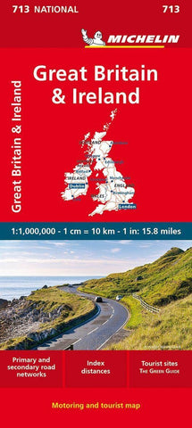 Michelin Great Britain & Ireland Map 713 (Maps/Country (Michelin)) [Map] Michelin - Wide World Maps & MORE!