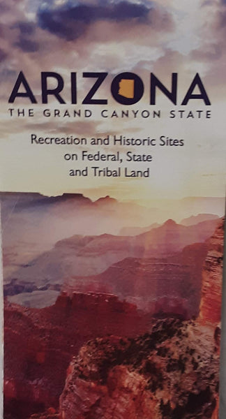Arizona Recreation and Historical Sites Map - Laminated - Wide World Maps & MORE! - Book - Wide World Maps & MORE! - Wide World Maps & MORE!