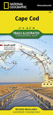 Cape Cod (National Geographic Trails Illustrated Map) - Wide World Maps & MORE! - Book - NATIONAL GEOGRAPHIC - Wide World Maps & MORE!