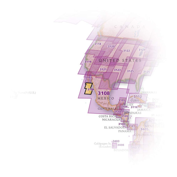 Baja South: Baja California Sur [Mexico] (National Geographic Adventure Map, 3104) - Wide World Maps & MORE!