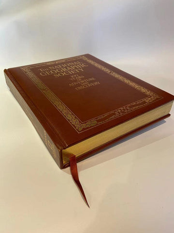 The National Geographic Society 100 Years of Adventure and Discovery [Leather Bound] C.D.B. Bryan - Wide World Maps & MORE!