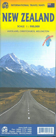 New Zealand - Wide World Maps & MORE! - Map - ITMB Publishing, Ltd. - Wide World Maps & MORE!