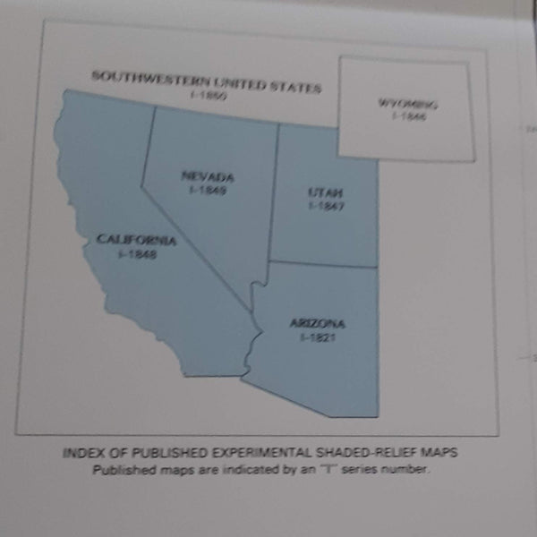 Shaded Relief Maps of Southwestern United States - Wide World Maps & MORE! - Book - Wide World Maps & MORE! - Wide World Maps & MORE!