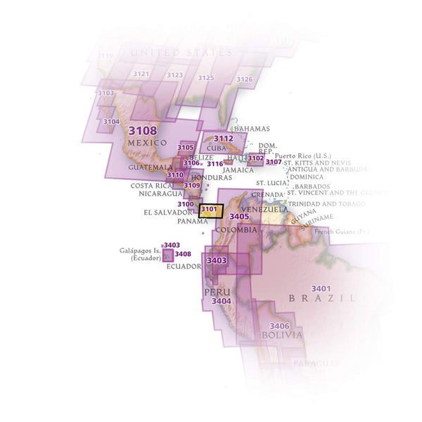 Panama Map (National Geographic Adventure Map, 3101) [Map] National Geographic Maps - Wide World Maps & MORE!