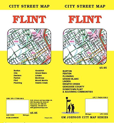 Flint, MI Street Map - Wide World Maps & MORE! - Book - Wide World Maps & MORE! - Wide World Maps & MORE!