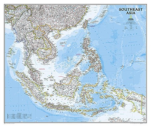 Southeast Asia Classic [Laminated] (National Geographic Reference Map) by National Geographic Maps - Reference (2015-10-13) [Map] - Wide World Maps & MORE!