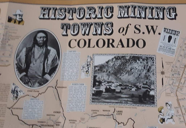 Historic Mining Towns of the Colorado San Juan Mountains - Wide World Maps & MORE! - Book - Wide World Maps & MORE! - Wide World Maps & MORE!
