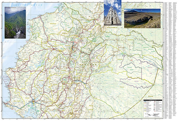 Ecuador and Galapagos Islands (National Geographic Adventure Map) - Wide World Maps & MORE! - Book - Wide World Maps & MORE! - Wide World Maps & MORE!