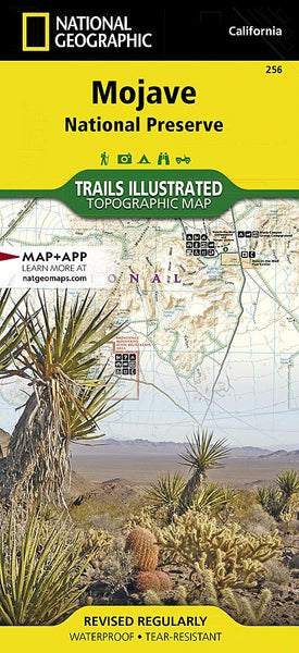 Mojave National Preserve (National Geographic Trails Illustrated Map 256) - Wide World Maps & MORE! - Map - National Geographic Maps - Wide World Maps & MORE!