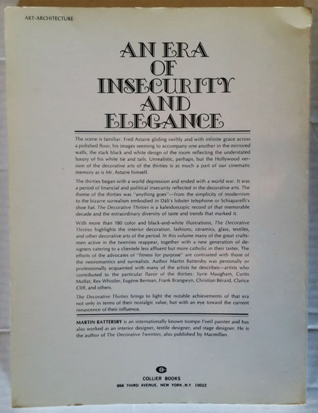 The Decorative Thirties Battersby, Martin - Wide World Maps & MORE!