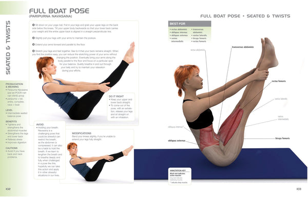 Anatomy of Yoga: An Instructor's Inside Guide to Improving Your Poses - Wide World Maps & MORE!