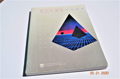 Curriculum and Evaluation Standards for School Mathematics [Paperback] National Council of Teachers of Mathematics. Commission on Standards F - Wide World Maps & MORE!