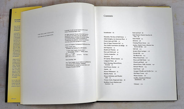 Examples: The Making of 40 Photographs Adams, Ansel - Wide World Maps & MORE!