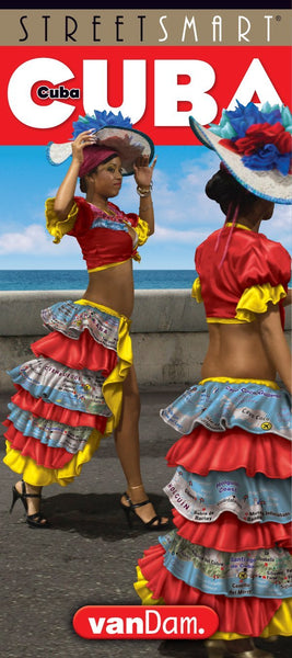 StreetSmartÂ® Cuba Map by VanDam (English and Spanish Edition) Laminated Country Driving map with all attractions, hotels, beaches & city details plus ... restauratns, hotels and bars, 2019 Edition - Wide World Maps & MORE!