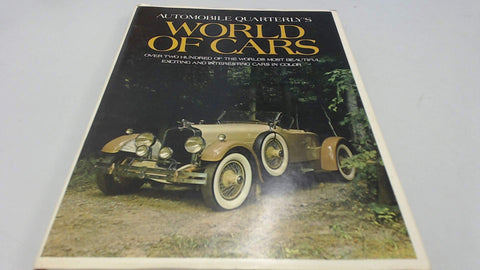 Automobile Quarterly's World Of Cars, - Wide World Maps & MORE! - Book - Brand: Dutton - Wide World Maps & MORE!