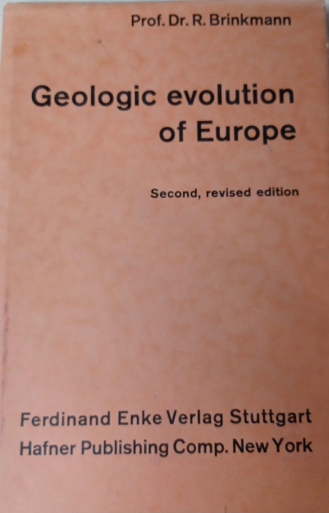 Geologic evolution of Europe Brinkmann, Roland - Wide World Maps & MORE!