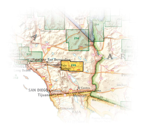 Joshua Tree National Park (National Geographic Trails Illustrated Map, 226) - Wide World Maps & MORE!