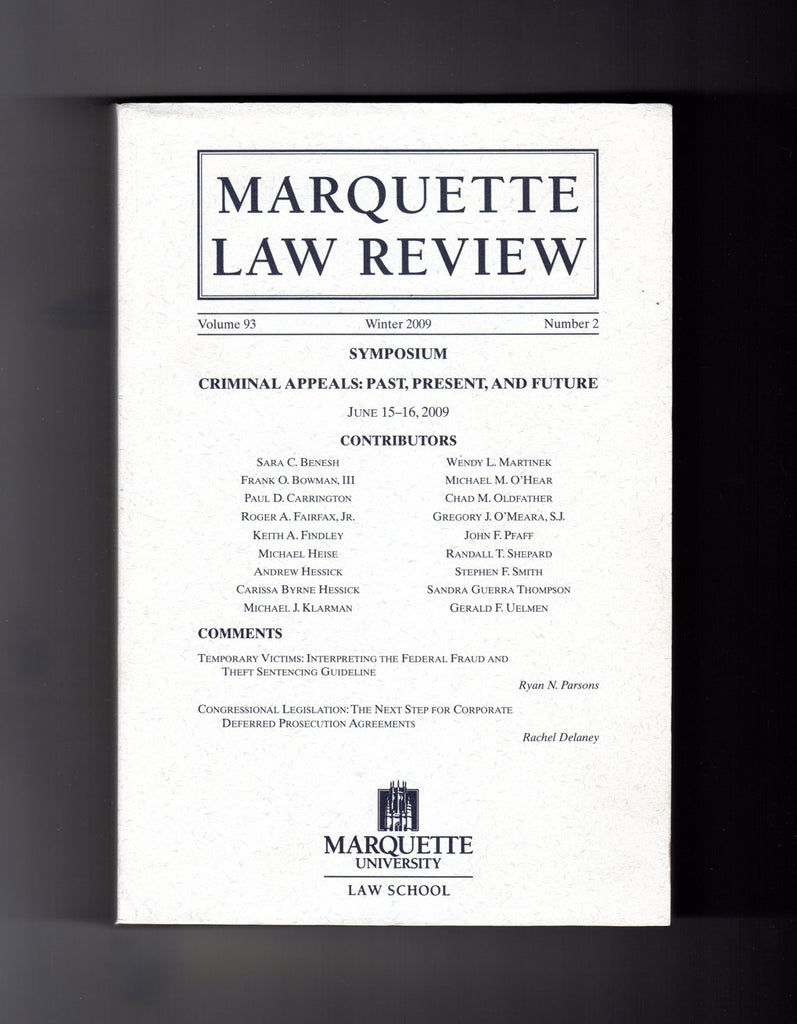 Marquette Law Review / Vol. 93, No. 2 / Winter 2009 - Wide World Maps & MORE! - Book - Wide World Maps & MORE! - Wide World Maps & MORE!