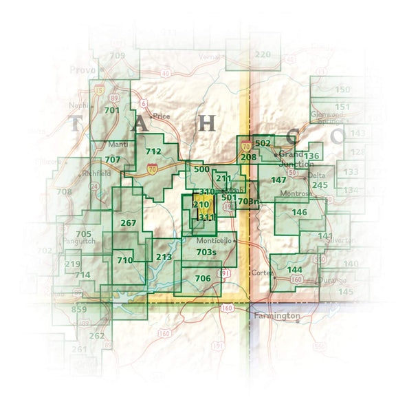 Island in the Sky District: Canyonlands National Park (National Geographic Trails Illustrated Map, 310) - Wide World Maps & MORE! - Map - National Geographic Maps - Wide World Maps & MORE!