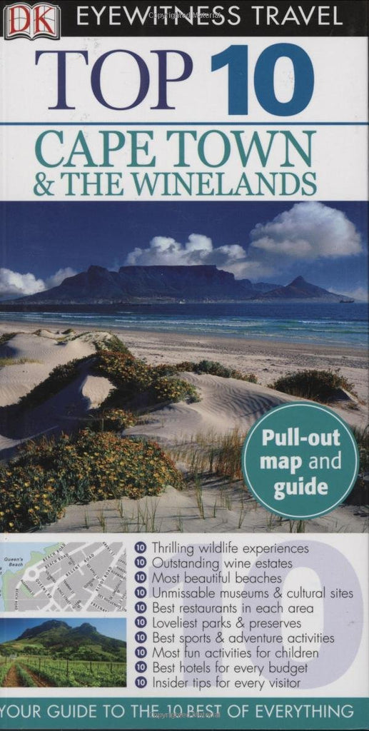 Top 10 Cape Town and the Winelands (Eyewitness Top 10 Travel Guides) - Wide World Maps & MORE! - Book - Brand: DK Travel - Wide World Maps & MORE!