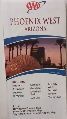Phoenix West, Arizona: Including Athem, Avondale, Buckeye ... Youngtown: Plus Downtown Phoenix Map, Phoenix Orientation Map, Sky Harbor Inter - Wide World Maps & MORE! - Book - Wide World Maps & MORE! - Wide World Maps & MORE!