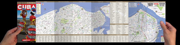 StreetSmartÂ® Cuba Map by VanDam (English and Spanish Edition) Laminated Country Driving map with all attractions, hotels, beaches & city details plus ... restauratns, hotels and bars, 2019 Edition - Wide World Maps & MORE!