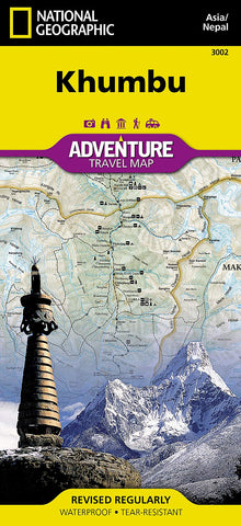 Khumbu [Nepal] (National Geographic Adventure Map) - Wide World Maps & MORE! - Book - Brand: National Geographic Maps - Wide World Maps & MORE!