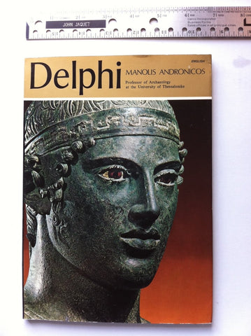 Delphi and the Museum by Manolis Andronicos (1983) (Museums of Greece, Delphi) [Unknown Binding] - Wide World Maps & MORE!