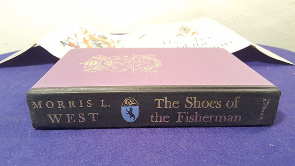 1963 The SHOES of the FISHERMAN Hardcover Book by MORRIS WEST 3rd Printing [Hardcover] - Wide World Maps & MORE!