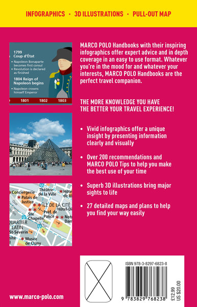 Paris Marco Polo Handbook (Marco Polo Handbooks) - Wide World Maps & MORE! - Book - Wide World Maps & MORE! - Wide World Maps & MORE!