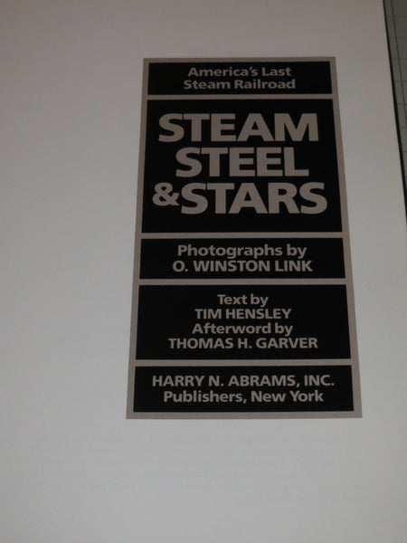 Steam Steel and Stars Hensley, Tim and Link, Winston O. - Wide World Maps & MORE!