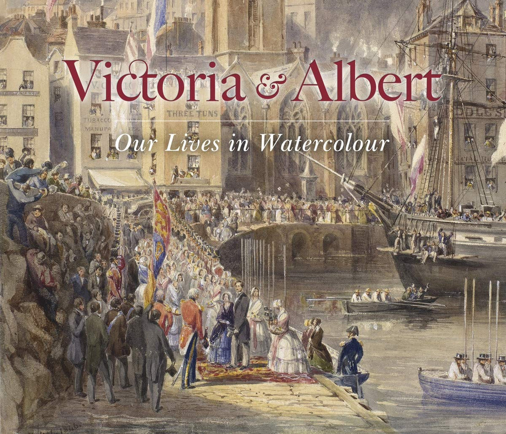 Victoria & Albert: Our Lives in Watercolour - Wide World Maps & MORE! - Book - Royal Collection Trust - Wide World Maps & MORE!
