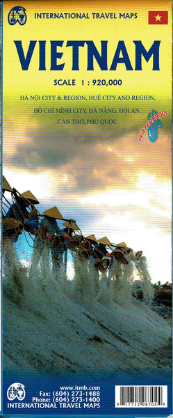 Vietnam | Ha Noi City & Region, Hue City and Region, Ho Chi Minh City, Da Nang, Hoi An, Can Tho, Phu Quoc - Wide World Maps & MORE! - Map - ITMB Publishing, Ltd. - Wide World Maps & MORE!